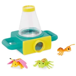 6 Lat+|4 Lata + | B.Toys Dwustronny mikroskop do obserwacji owadów Itty-Bitty Microscope