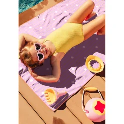 Ręczniki I Myjki|Ręczniki I Myjki | QUUT Dwustronny ręcznik plażowy PlayTowels - Doll house
