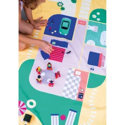 Ręczniki I Myjki|Ręczniki I Myjki | QUUT Dwustronny ręcznik plażowy PlayTowels - Doll house