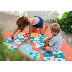Ręczniki I Myjki|Ręczniki I Myjki | QUUT Dwustronny ręcznik plażowy PlayTowels - Game of the goose