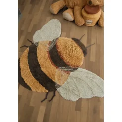 Dywany|Dekoracje Dziecięce | Lorena Canals Dywan Bawełniany Bee 115 x 150 cm
