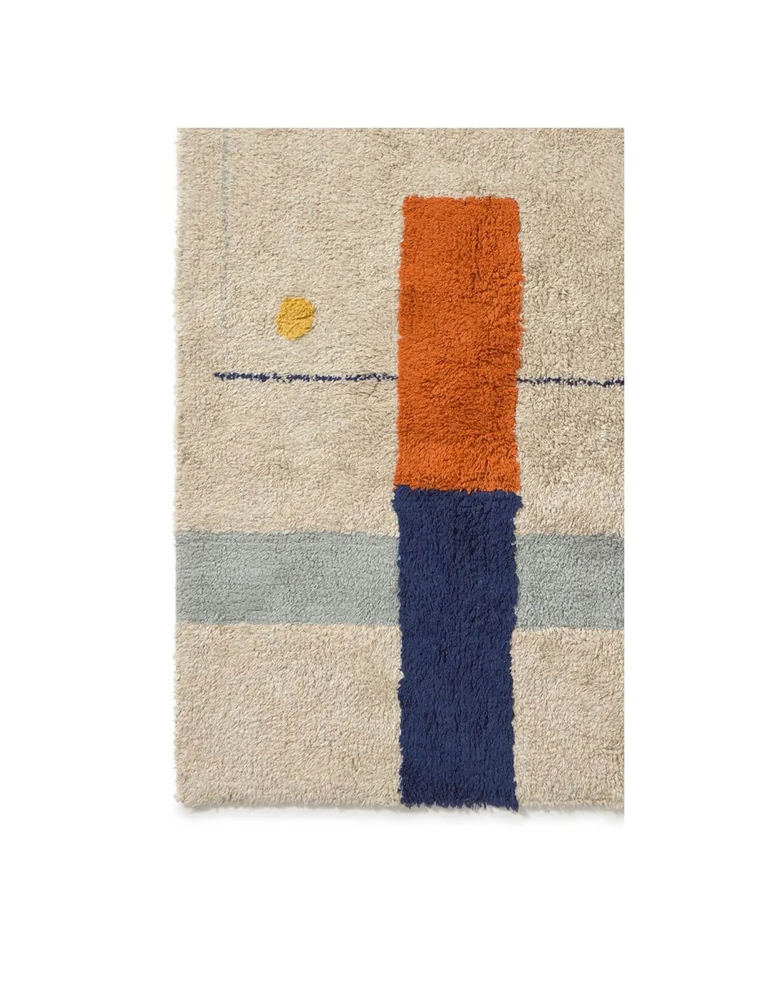 Dywany | Lorena Canals Dywan bawełniany - Geometrical Shapes, 120 x 160 cm