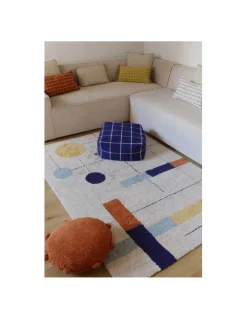 Dywany | Lorena Canals Dywan bawełniany - Geometrical Shapes, 120 x 160 cm