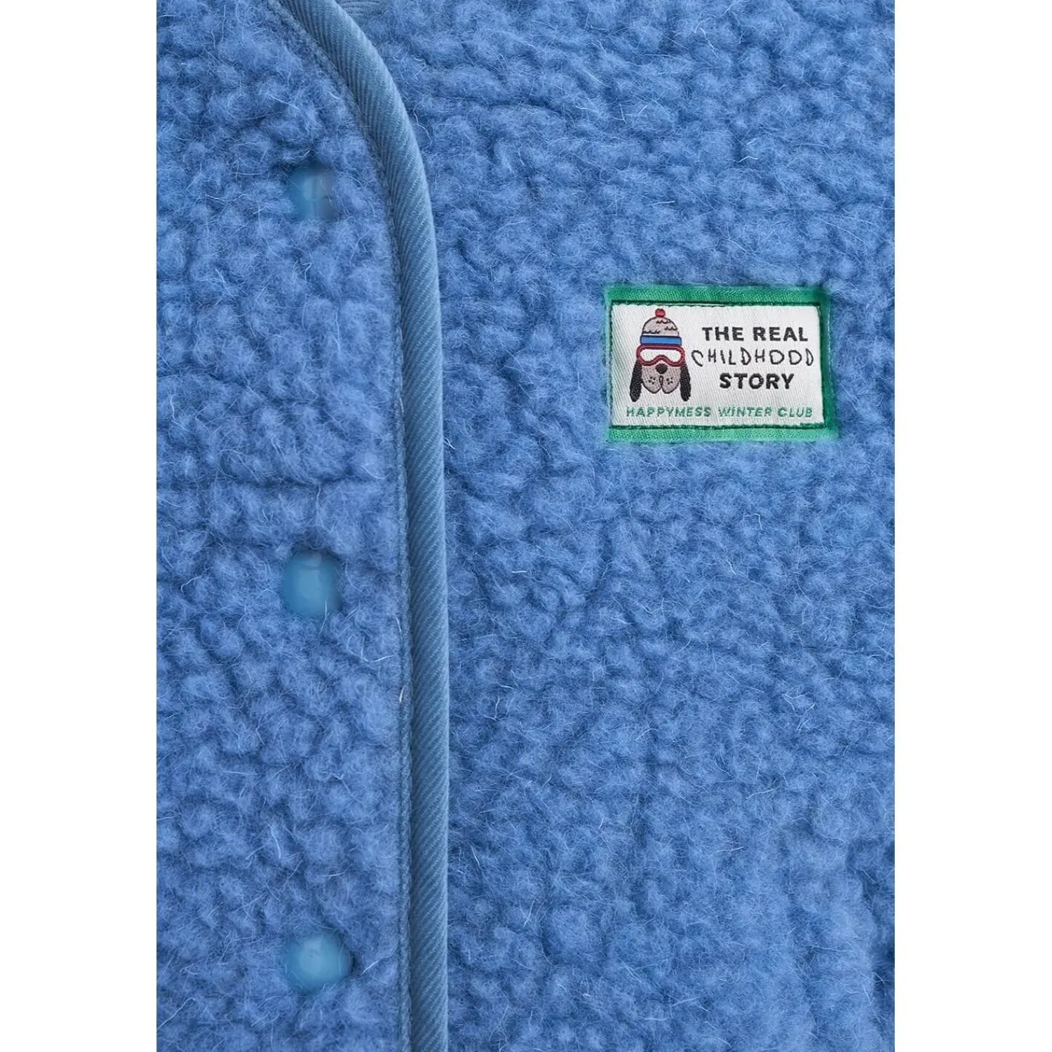Ubranka Dziecięce | Happymess Dziecięca kamizelka merino - ice blue
