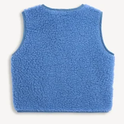 Ubranka Dziecięce | Happymess Dziecięca kamizelka merino - ice blue
