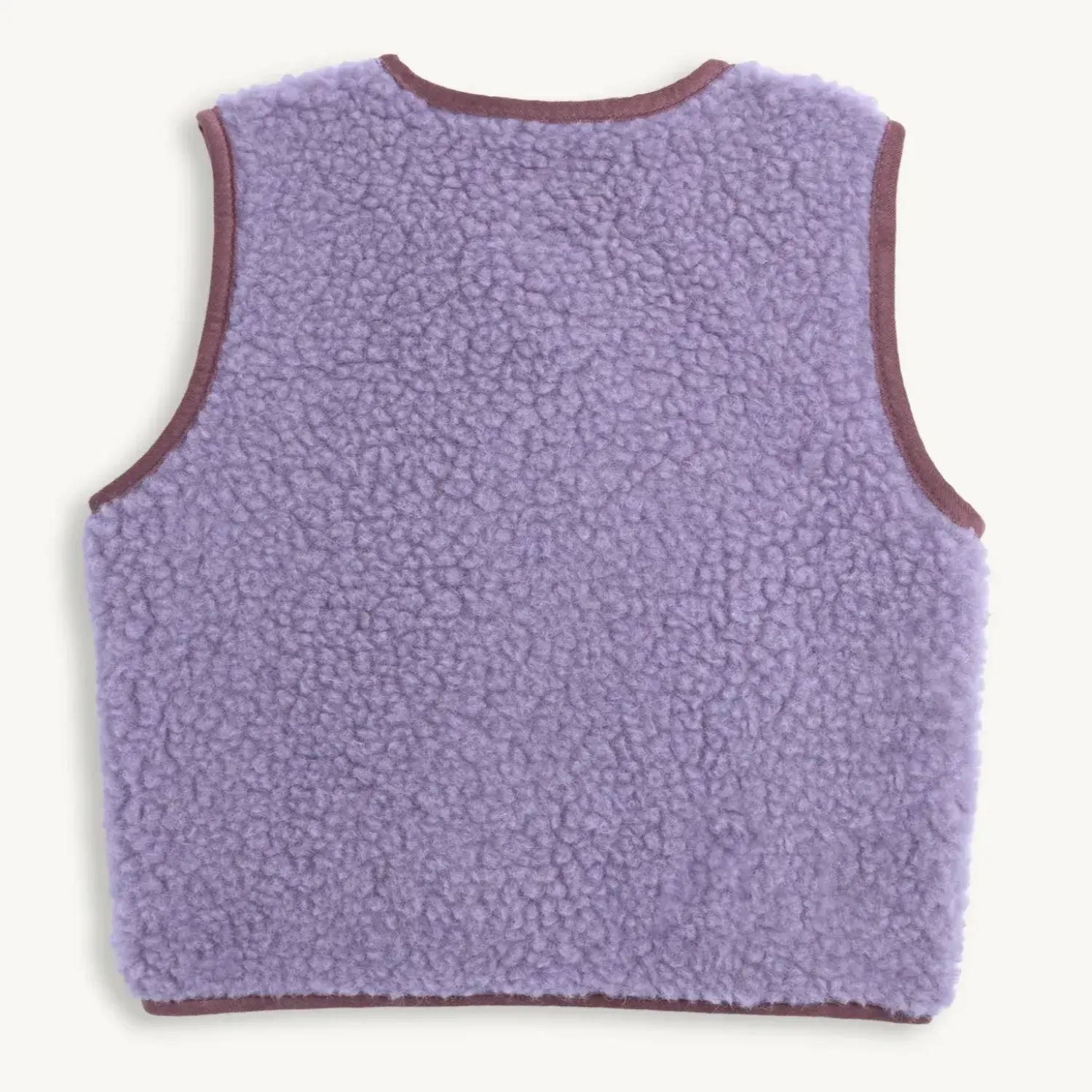 Ubranka Dziecięce | Happymess Dziecięca kamizelka merino - lilac cloud