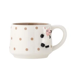 Naczynia Dla Dzieci | Bloomingville Mini Dziecięcy kubek z kamionki - Dolly, Brown