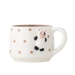Naczynia Dla Dzieci | Bloomingville Mini Dziecięcy kubek z kamionki - Dolly, Brown