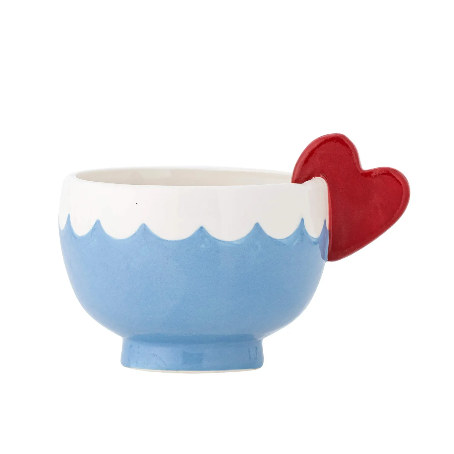 Naczynia Dla Dzieci | Bloomingville Mini Dziecięcy kubek z kamionki Lively - Blue
