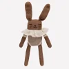 Króliczki|Przytulanki | Main Sauvage Dziergany królik z wełny alpaki - oat bodysuit