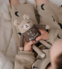 Misie|Przytulanki | Main Sauvage Dziergany miś z wełny alpaki - Friends