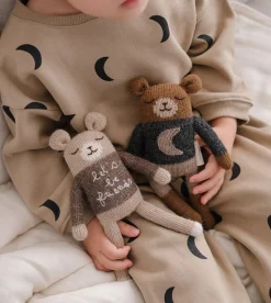 Misie|Przytulanki | Main Sauvage Dziergany miś z wełny alpaki - Friends