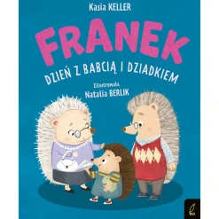 2-5 Lat | Wydawnictwo Wilga Dzień z babcią i dziadkiem. Jeżyk Franek