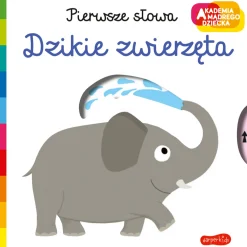 Dzikie zwierzęta. Akademia Mądrego Dziecka. Pierwsze słowa
