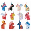 6 Lat+|7 Lat+ | Ludattica EASY ORIGAMI - zestaw kreatywny - JEDNOROŻCE