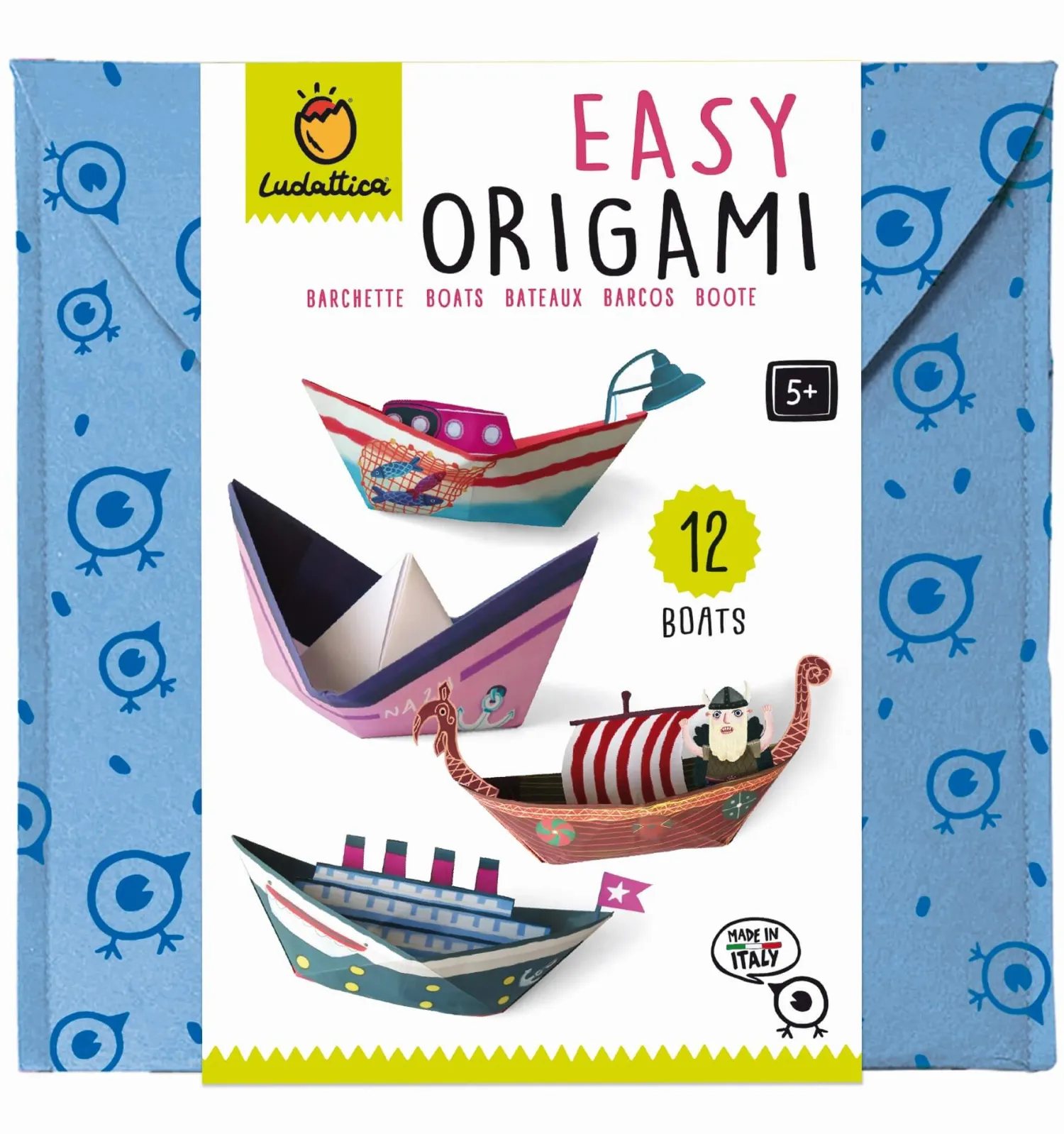 Zestawy Kreatywne|Diy | Ludattica EASY ORIGAMI - zestaw kreatywny - STATKI