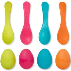 Egg & Spoon Racers - zestaw do zabawy w wyścigi z jajkami na łyżkach