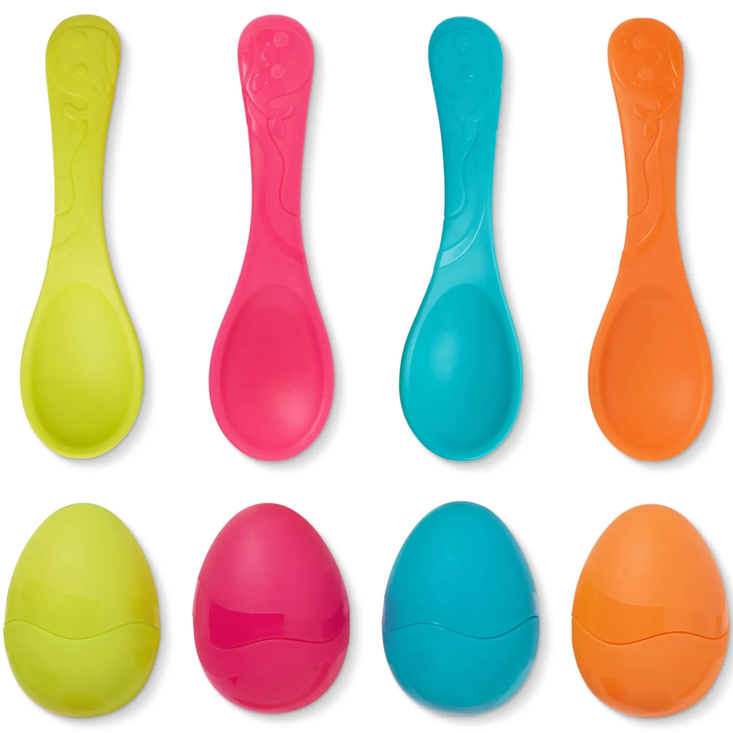 Egg & Spoon Racers - zestaw do zabawy w wyścigi z jajkami na łyżkach