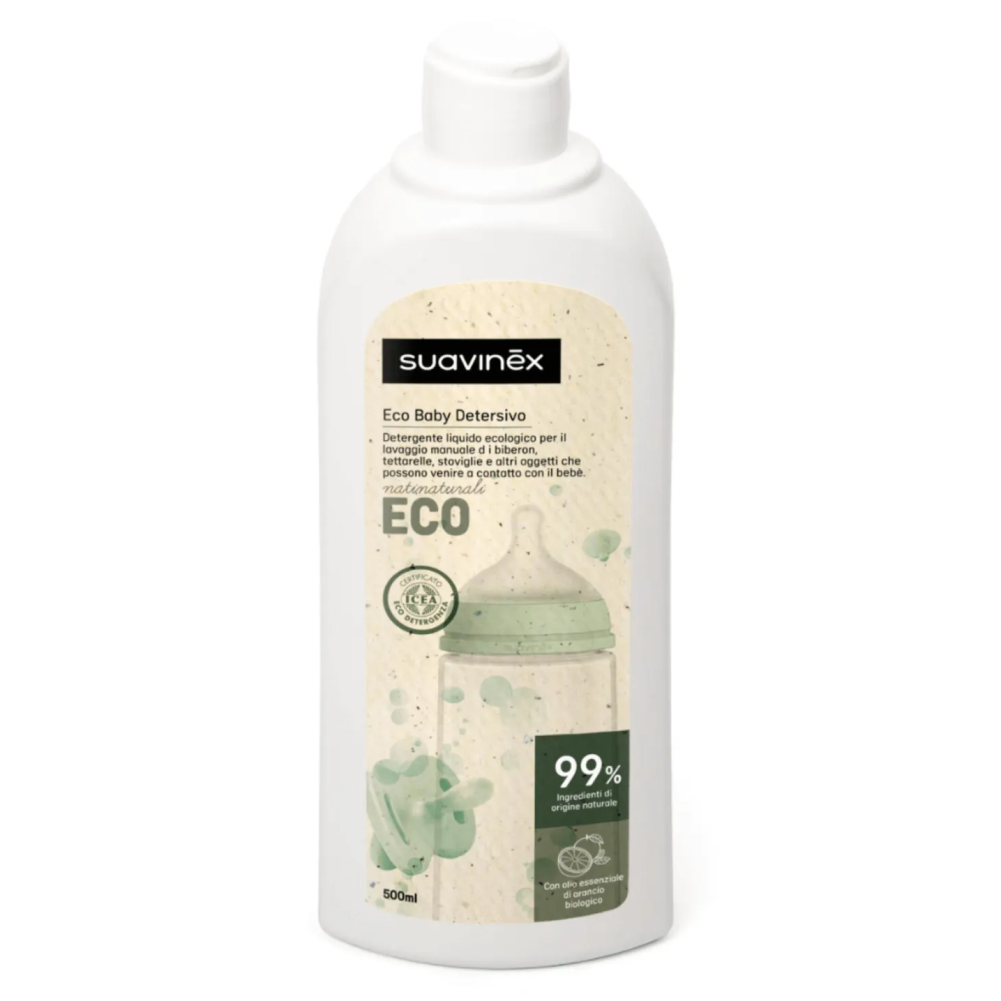 Ekologiczny płyn do mycia butelek, smoczków i naczyń, 500 ml