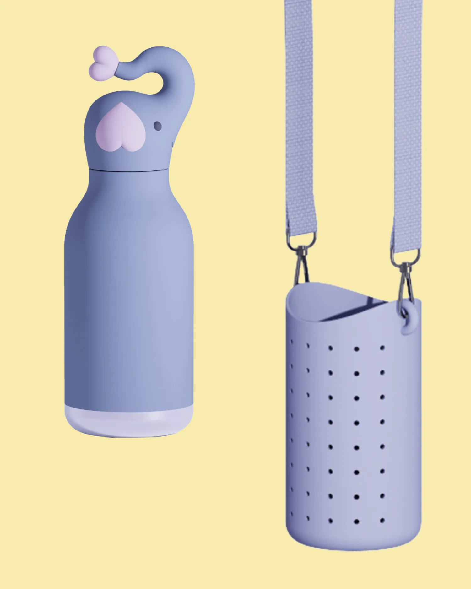 Bidony I Butelki|Bidony I Butelki | Asobu Etui z paskiem na butelkę Bestie Sling