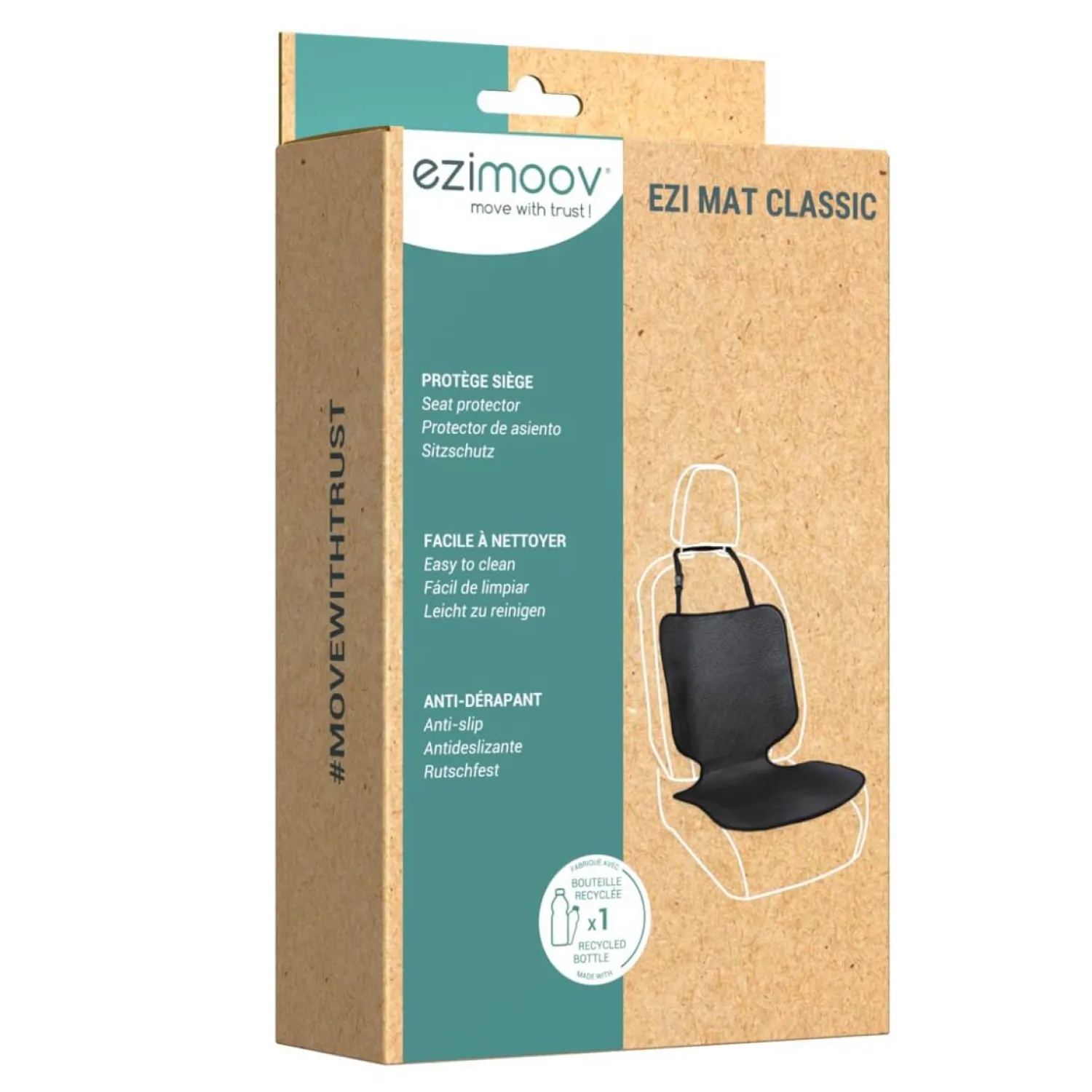 Ułatwiacze Życia|Akcesoria Samochodowe | EZIMOOV EZI MAT CLASSIC Antypoślizgowe pokrycie siedzenia - Eco Friendly