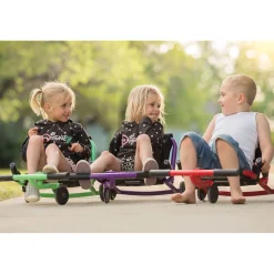 EzyRoller Classic Pojazd gokart napędzany nogami klasyczny 3-12 lat - Metal Black