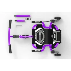 6 Lat+|7 Lat+ | EzyRoller Drifter X Pojazd gokart napędzany nogami driftingowy 4-12 lat - Purple