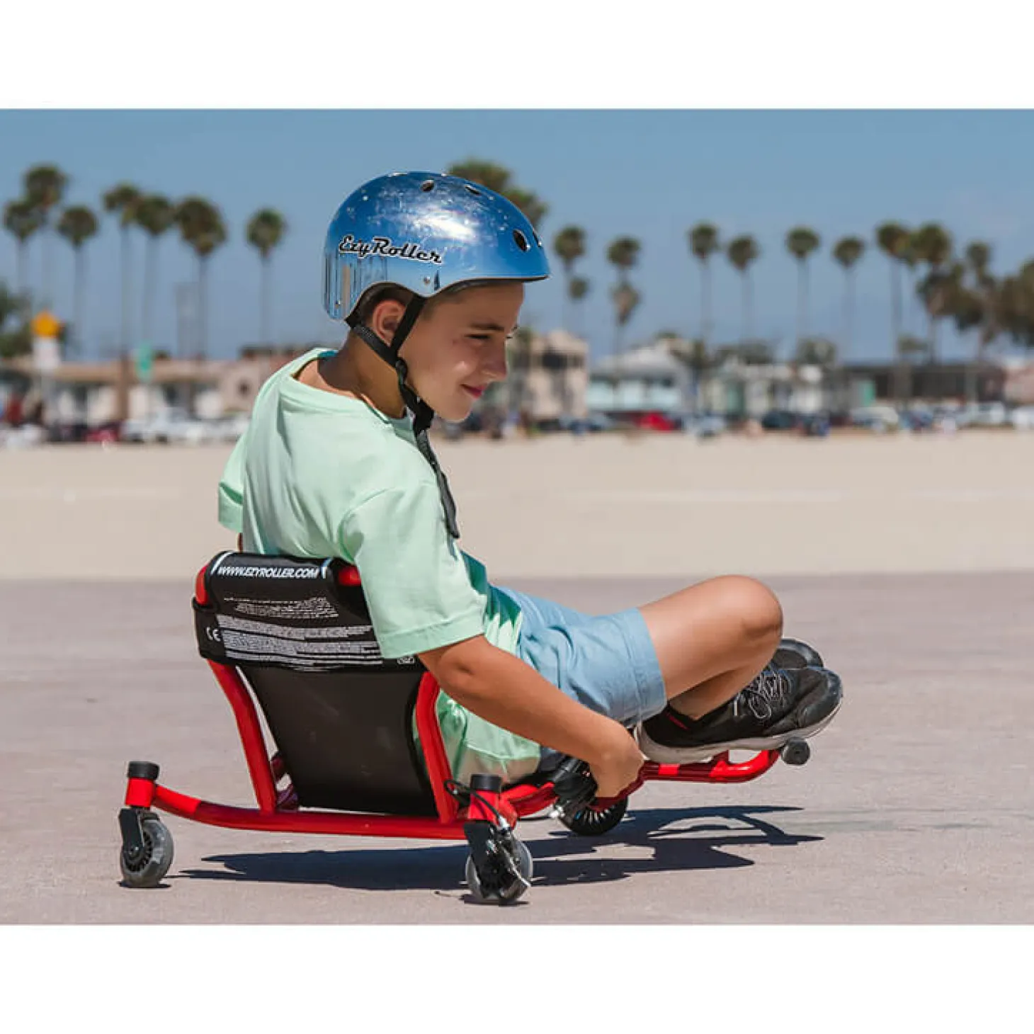 EzyRoller Spinner X Pojazd gokart napędzany nogami z funkcją 360° 4-12 lat - Green