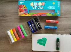Artykuły Plastyczne | Apli Kids Farby w kredce - 12 kolorów