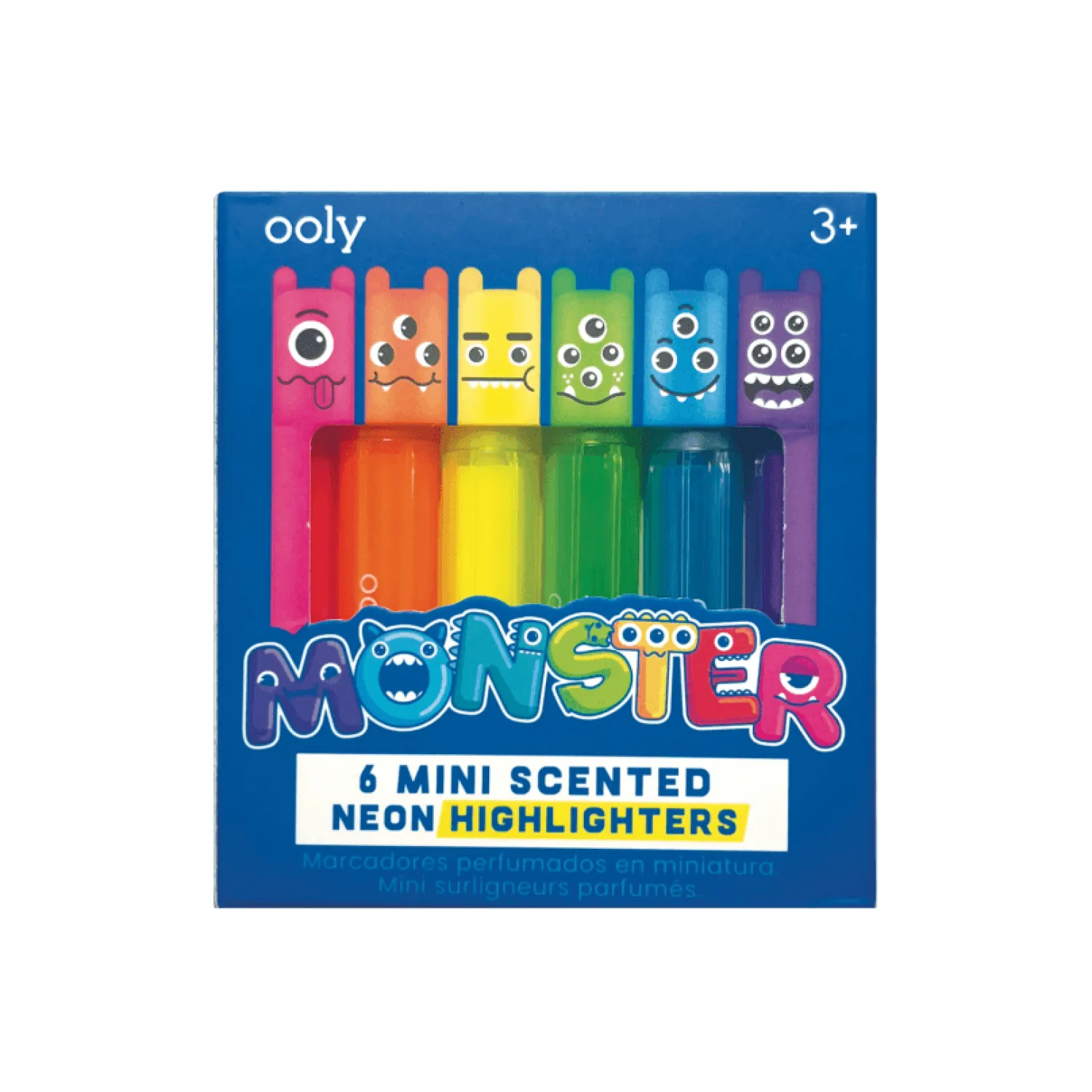 Artykuły Plastyczne | Ooly Flamastry Pachnące Neonowe Mini Małe Potworki, Monster