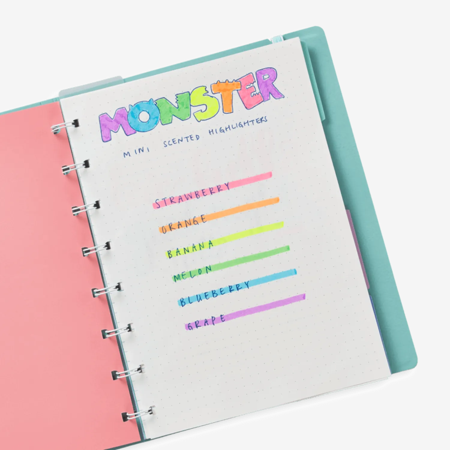 Artykuły Plastyczne | Ooly Flamastry Pachnące Neonowe Mini Małe Potworki, Monster