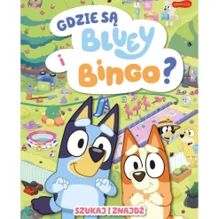 Gdzie są Bluey i Bingo? Szukaj i znajdź