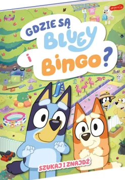 Gdzie są Bluey i Bingo? Szukaj i znajdź