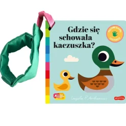 Gdzie się schowała kaczuszka? Akademia Mądrego Dziecka. Zabawa w chowanego