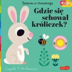 Ruchome Elementy|2-5 Lat | HarperCollins Gdzie się schował króliczek? Akademia Mądrego Dziecka. Zabawa w chowanego