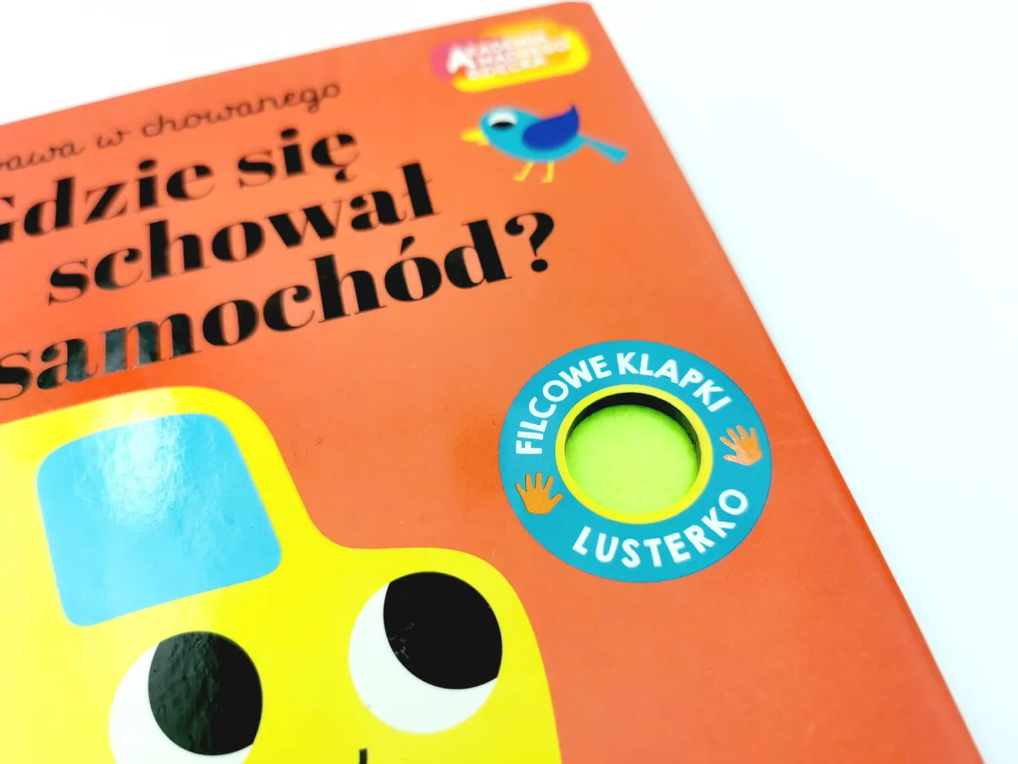 Gdzie się schował samochód? Akademia Mądrego Dziecka. Zabawa w chowanego