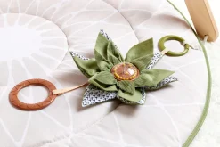 Maty Edukacyjne|Maty Edukacyjne | Tiny Love Gimnastyka mata edukacyjna dla bobasa z drewnianym stojakiem - Boho Chic