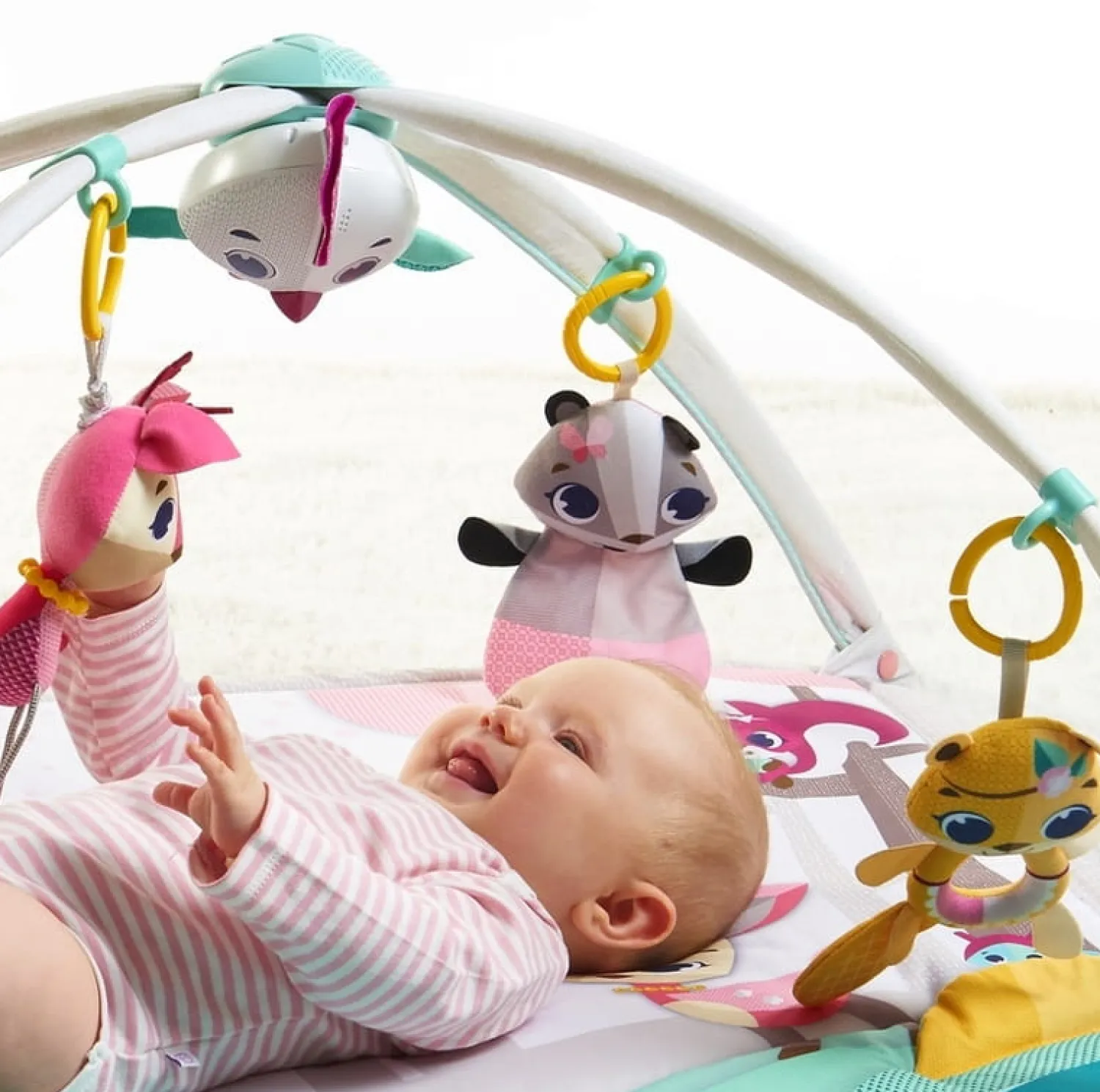 Maty Edukacyjne|Maty Edukacyjne | Tiny Love Gimnastyka mata edukacyjna dla bobasa z pałąkami - Świat Małej Księżniczki