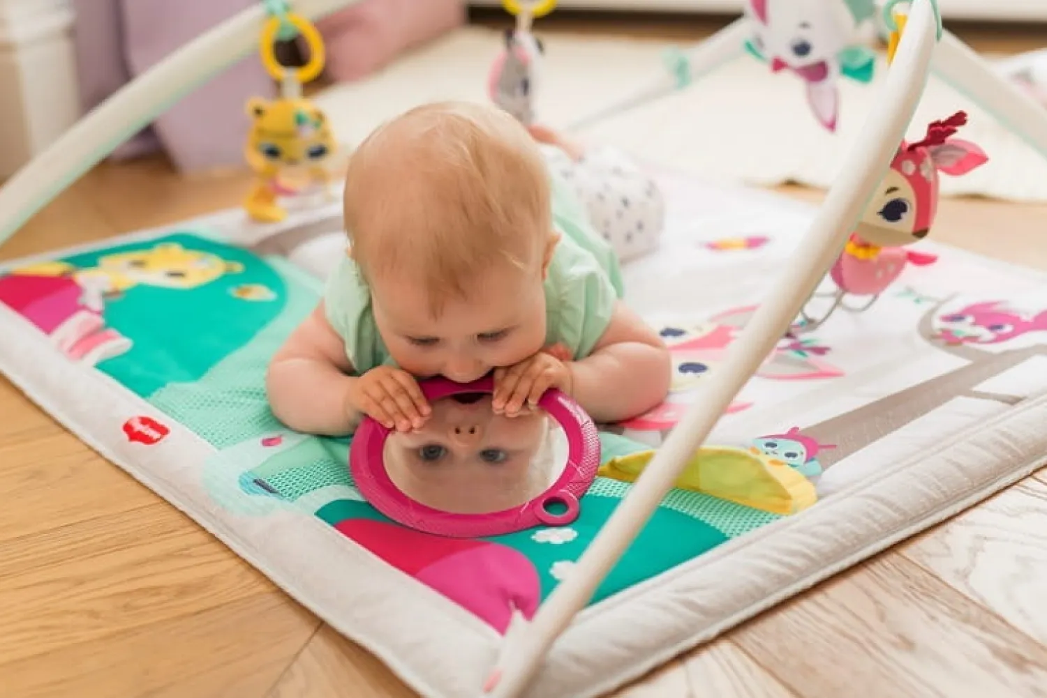 Maty Edukacyjne|Maty Edukacyjne | Tiny Love Gimnastyka mata edukacyjna dla bobasa z pałąkami - Świat Małej Księżniczki
