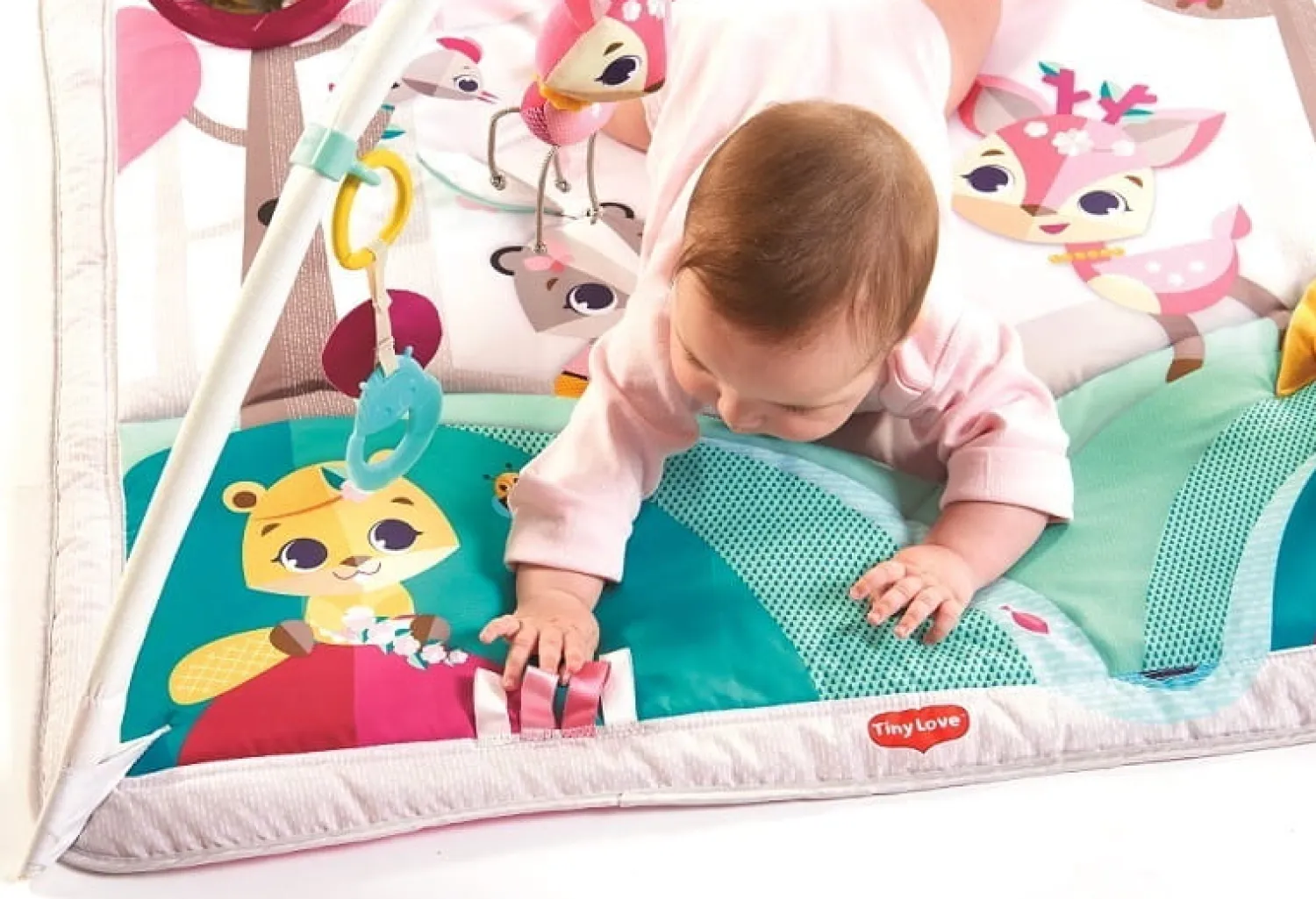 Maty Edukacyjne|Maty Edukacyjne | Tiny Love Gimnastyka mata edukacyjna dla bobasa z pałąkami - Świat Małej Księżniczki