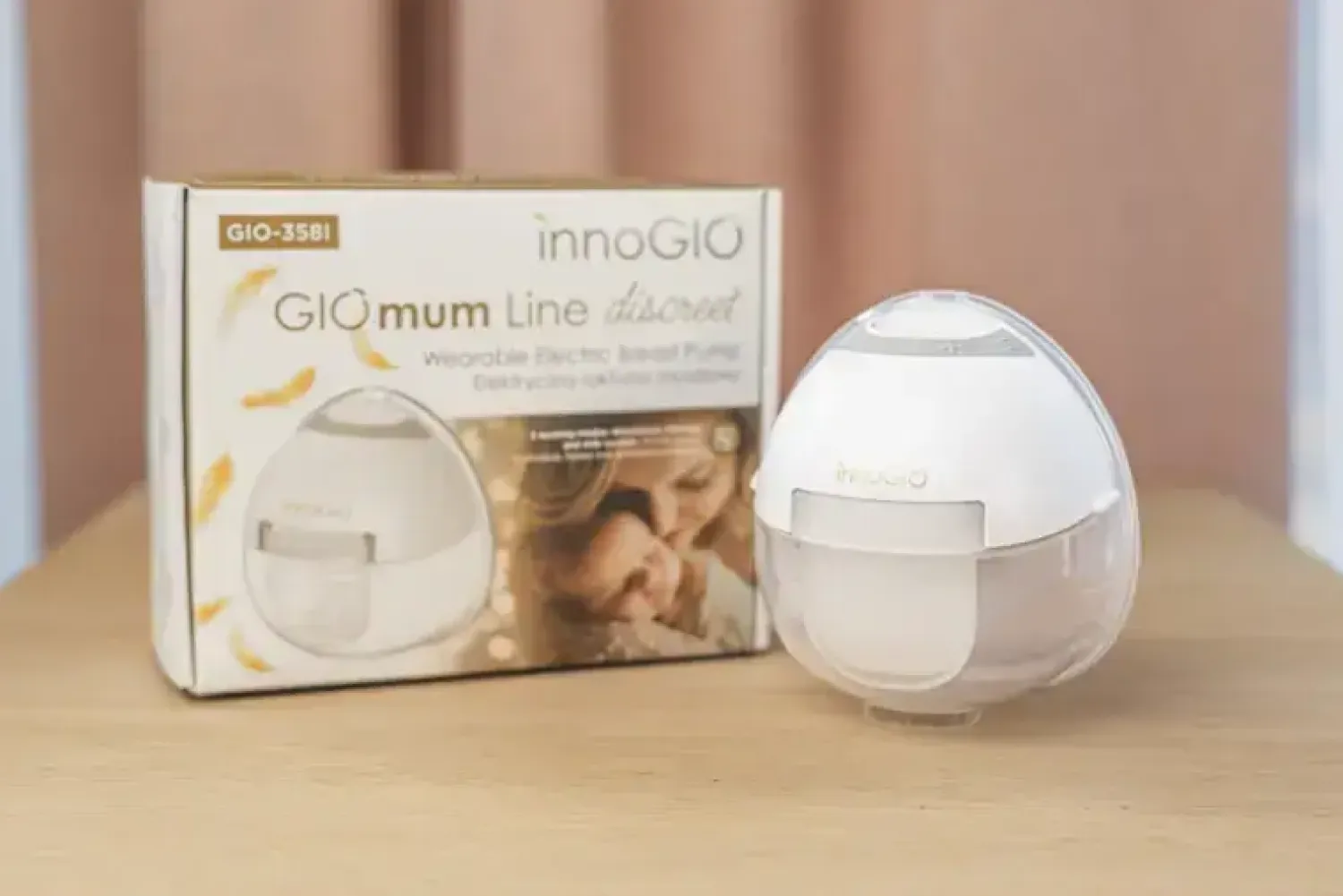 Karmienie Piersią|Laktatory | InnoGIO GIOmum Line Discreet Muszlowy laktator elektryczny GIO-358I