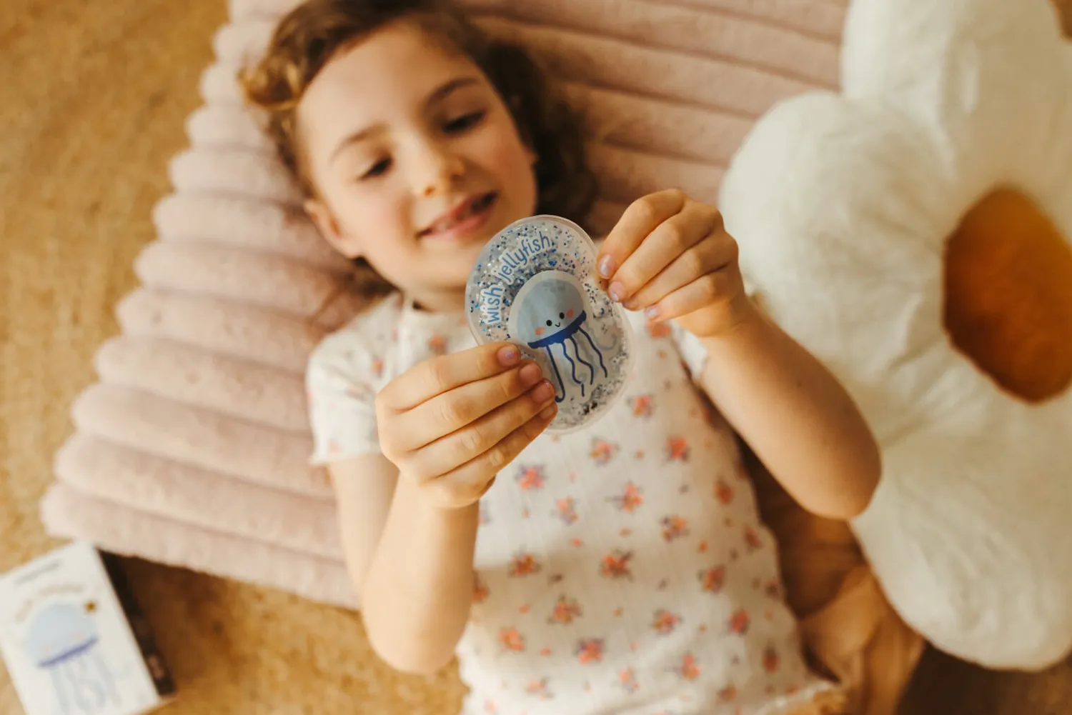 Idealne W Podróży|Sensoryczne | Jellystone Gniotek sensoryczny Wish Jellyfish meduza - niebieska