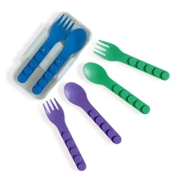 Naczynia Dla Dzieci | GOBE FORK & SPOON SET Zestaw sztućców dla dzieci