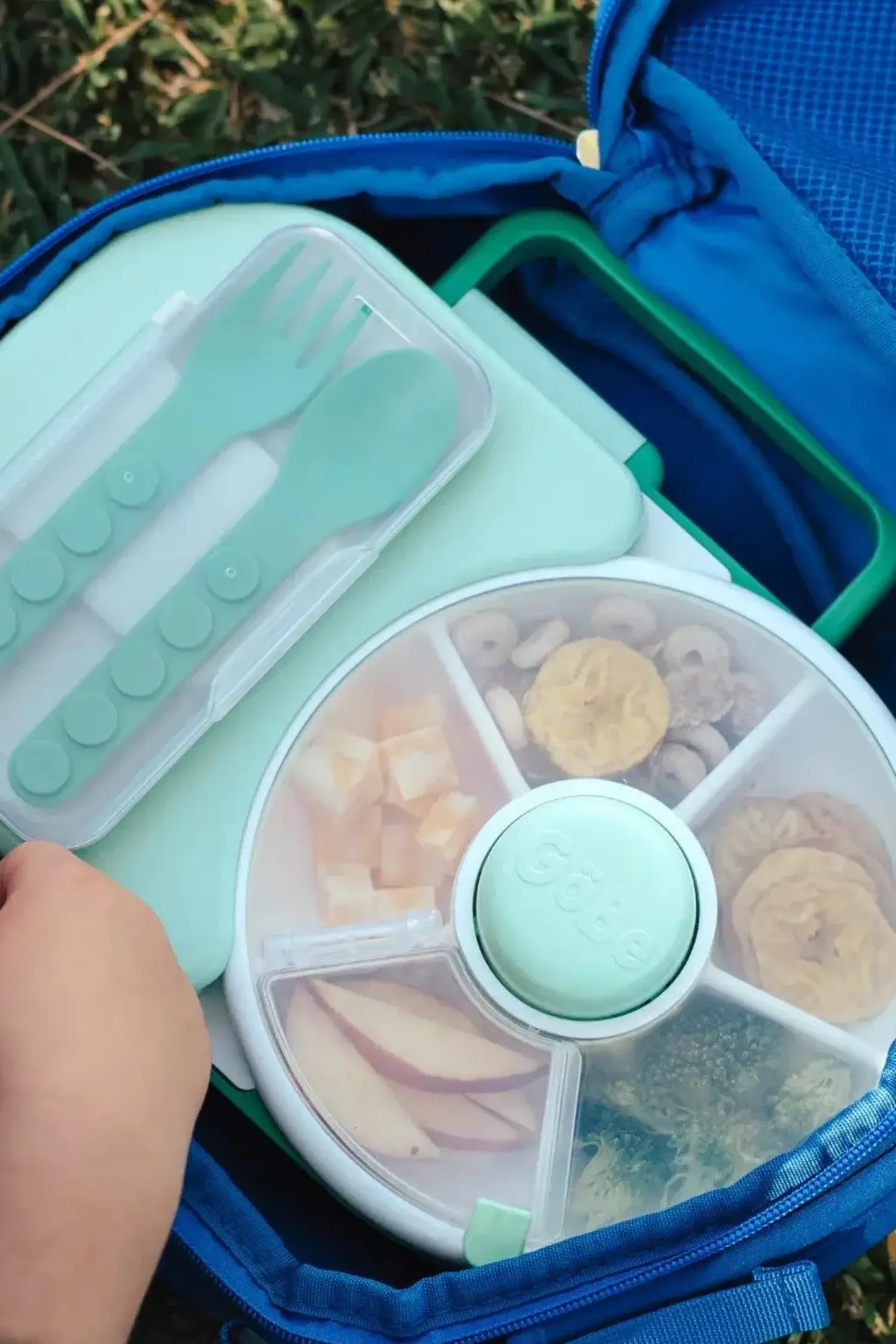 Naczynia Dla Dzieci | GOBE FORK & SPOON SET Zestaw sztućców dla dzieci