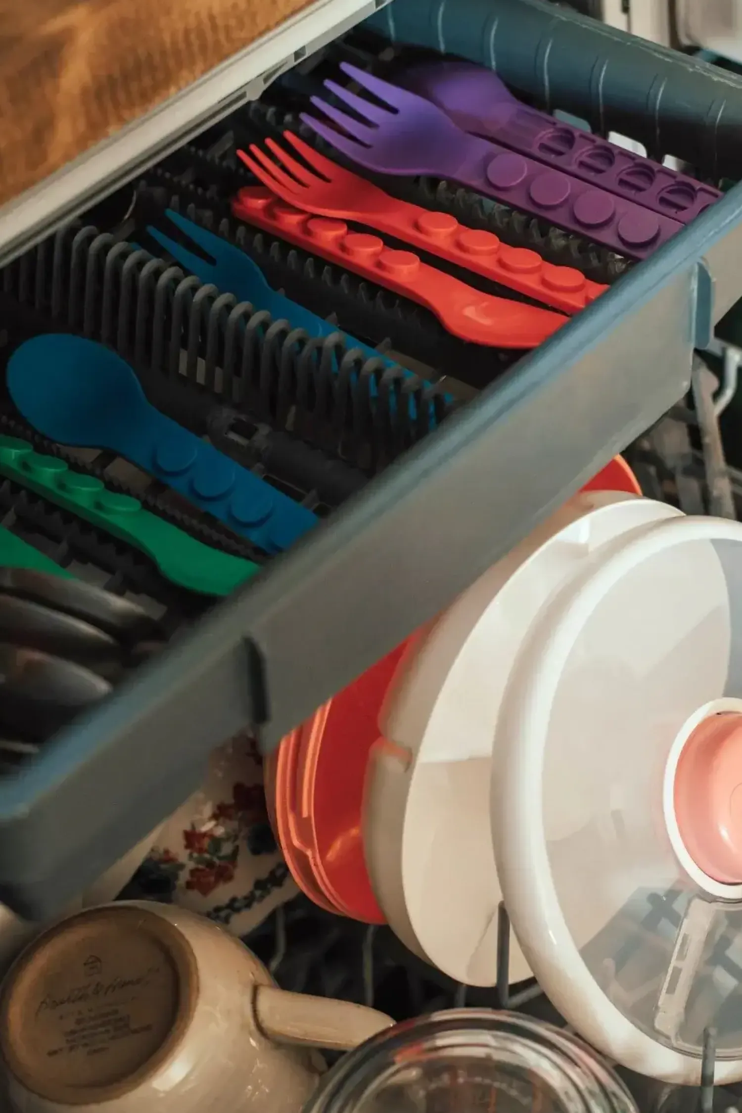 Naczynia Dla Dzieci | GOBE FORK & SPOON SET Zestaw sztućców dla dzieci