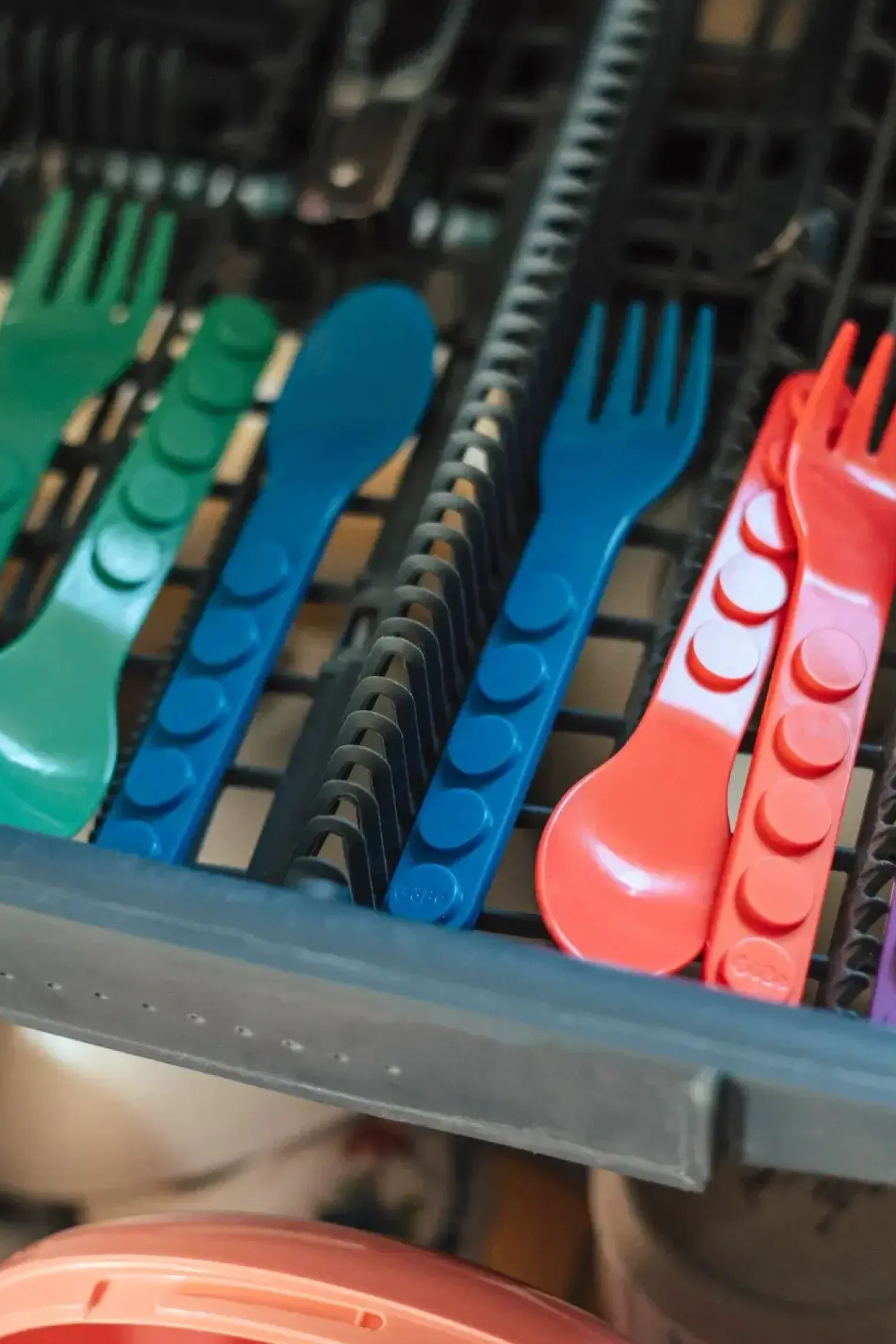 Naczynia Dla Dzieci | GOBE FORK & SPOON SET Zestaw sztućców dla dzieci
