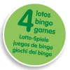 Gry Planszowe|3 Lata + | Djeco Gra edukacyjna BINGO 4w1
