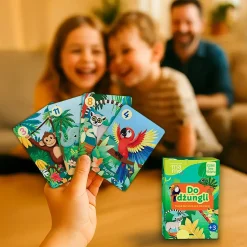 6 Lat+|Aktywizujące | rozwojowa mama Gra karciana 