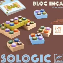8 Lat+|7 Lat+ | Djeco Gra logiczna SoLogic BLOCK INCA 7+