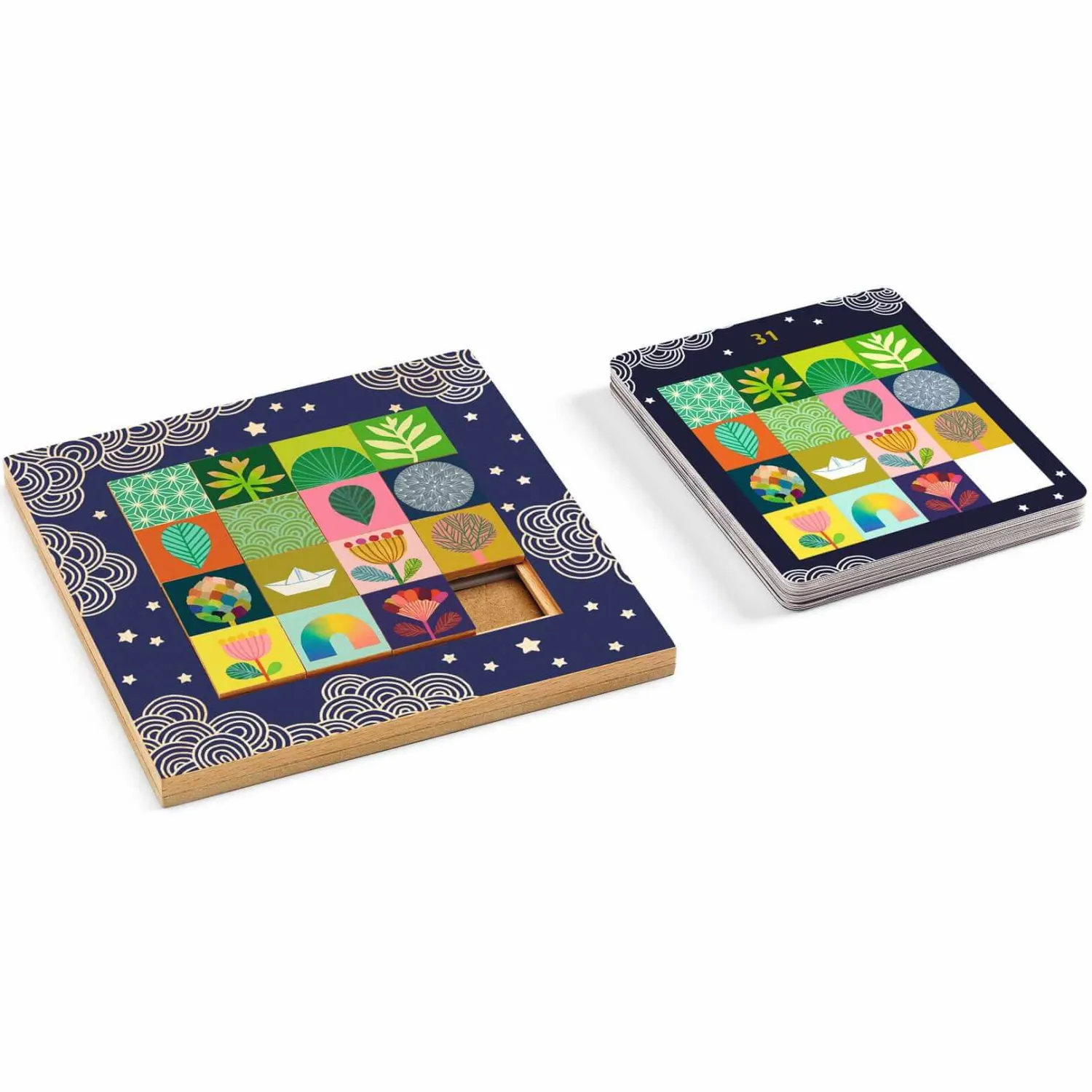 8 Lat+|6 Lat+ | Djeco Gra logiczna SoLogic TAQUIN LOGIC 6+